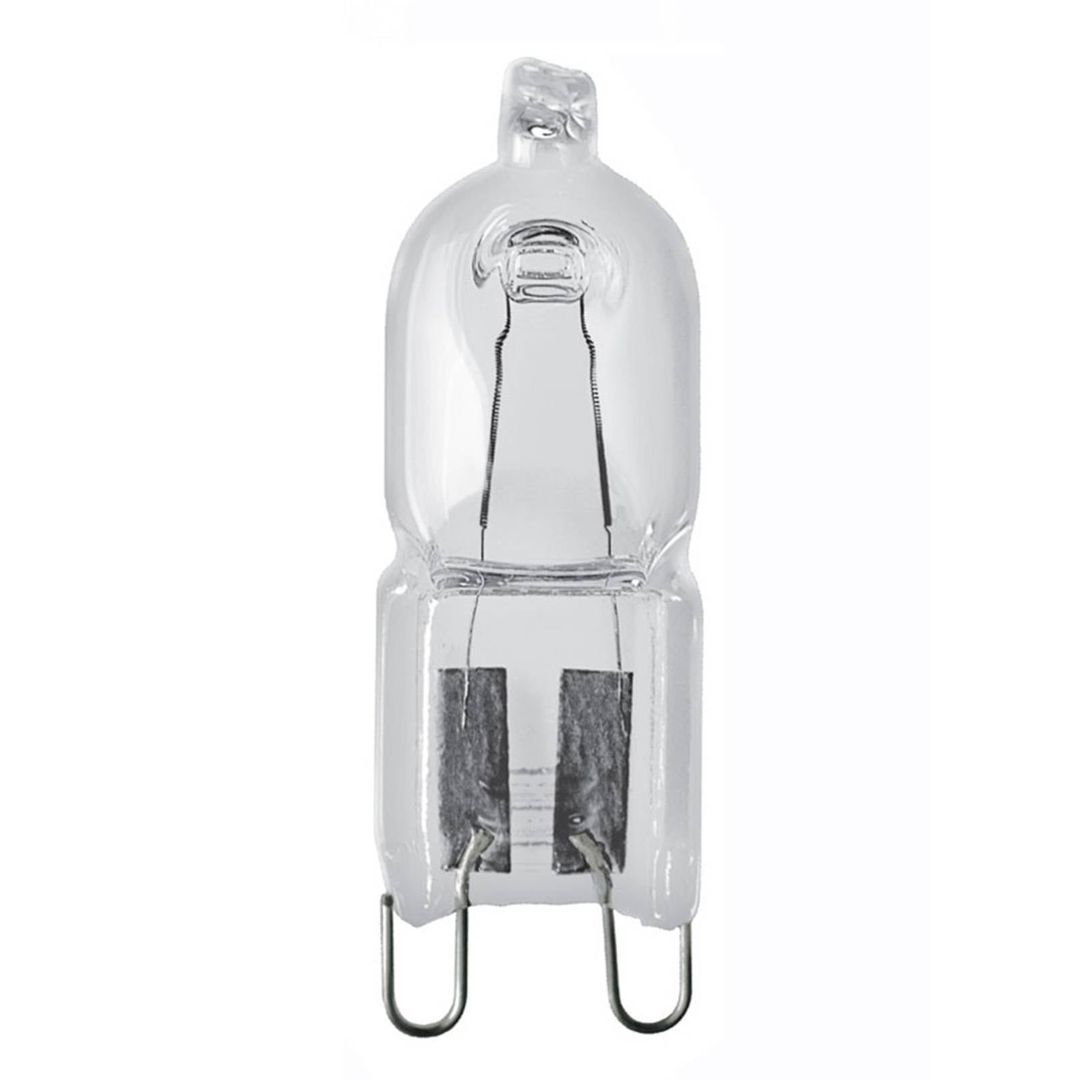 Osram Halogen Energy Saver G9 Capsule Light Bulb 60W Dim Halopin Pro Warm White 2800K Clear - Image 1