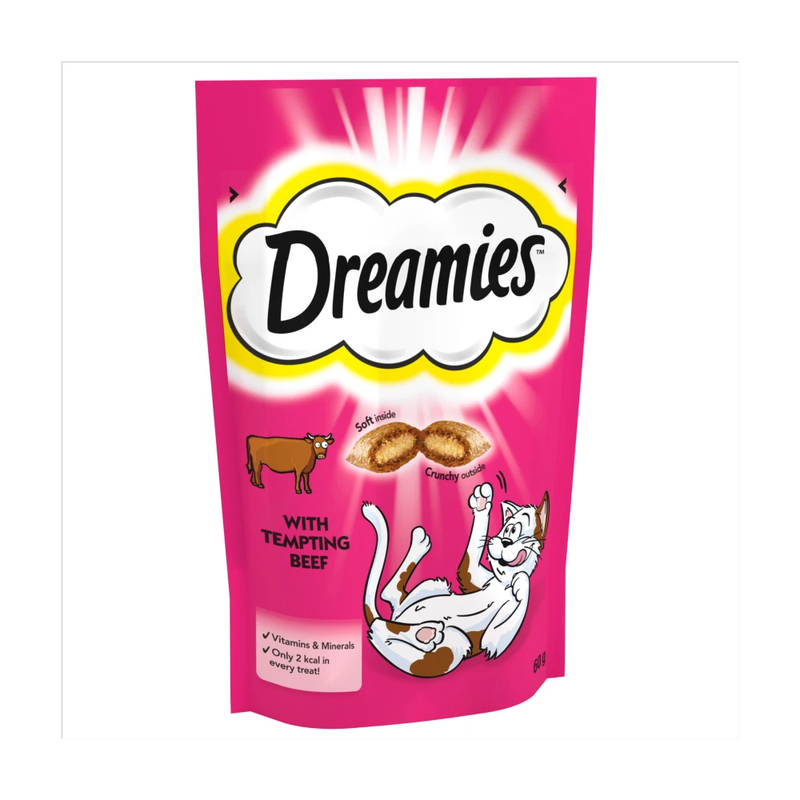 Dreamies Cat Treats Beef - Image 1