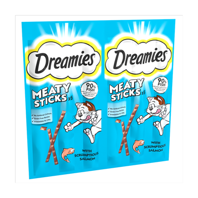 Dreamies Meaty Sticks - Salmon - Thumbnail 2