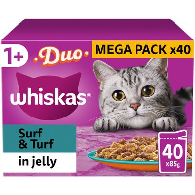 Whiskas 1+ Duo Cat Food in Jelly - Thumbnail 2