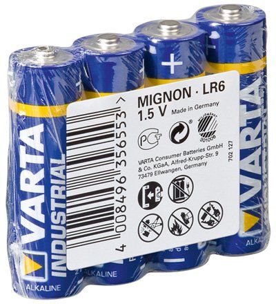Varta LR6 4-SP Industrial Single-use battery AA Alkaline