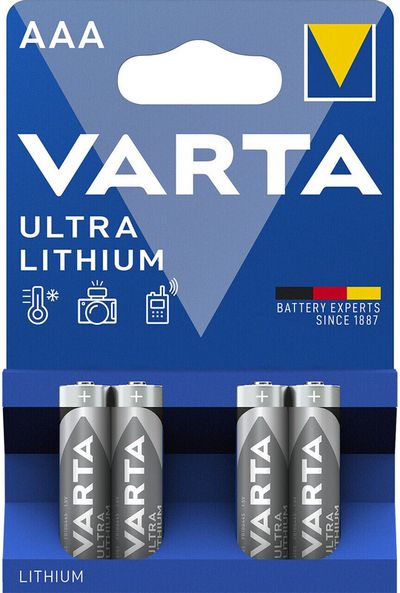 Varta 4x AAA Lithium Single-use battery