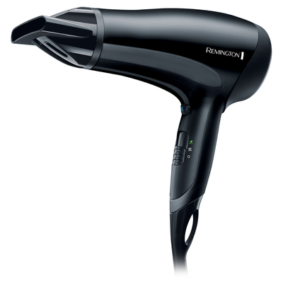 2000W Power Dry Hair Dryer Black - Black - Thumbnail 2