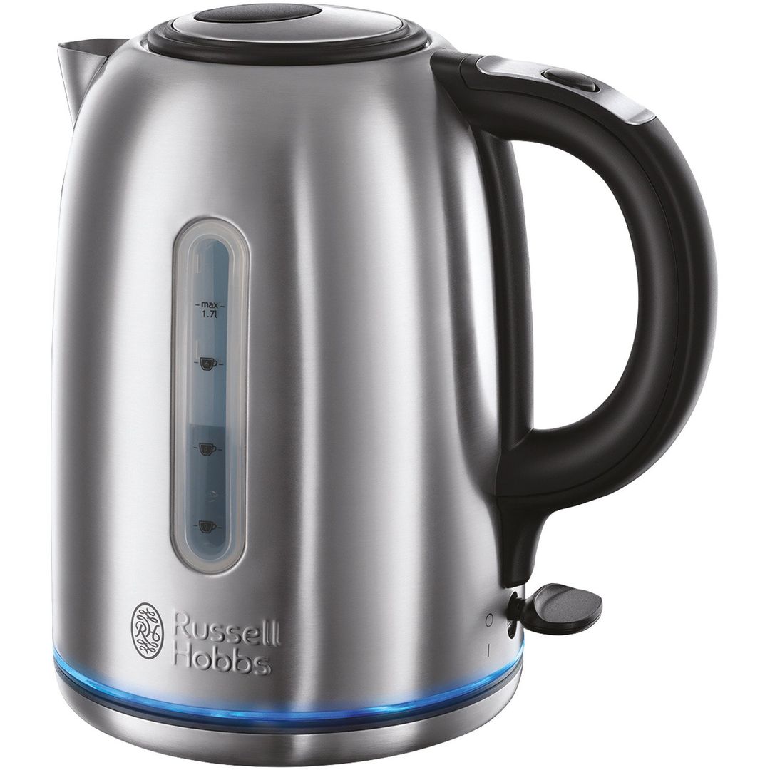 RUSSELL HOBBS Quiet Boil 20460 Jug Kettle - Stainless Steel, Stainless Steel - Image 1