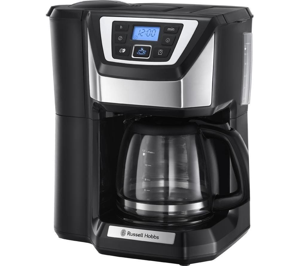 Russell Hobbs Chester Grind Brew Filter Coffee Machine - Black - Image 1
