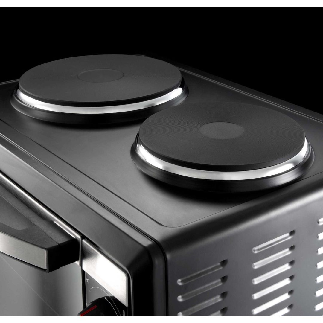 RUSSELL HOBBS Mini Kitchen 22780 Electric Mini Oven - Black Metal, Black - Image 1