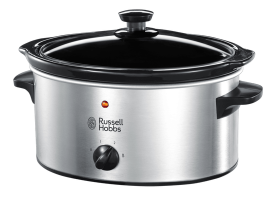 3.5L Slow Cooker Stainless Steel - Stainless Steel - Thumbnail 2