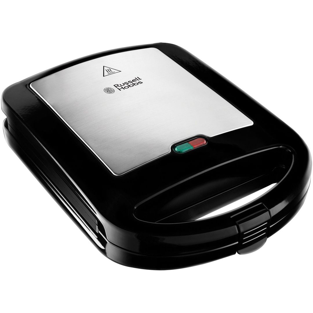 RUSSELL HOBBS 4 Portion Deep Fill 24550 Sandwich Toaster - Black - Image 1