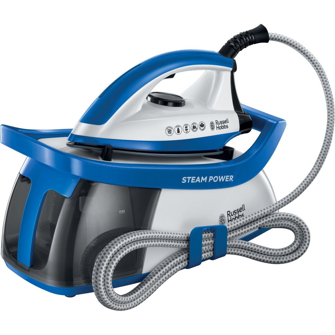 RUSSELL HOBBS Steam Power 24430 Steam Generator Iron - Blue - Image 1