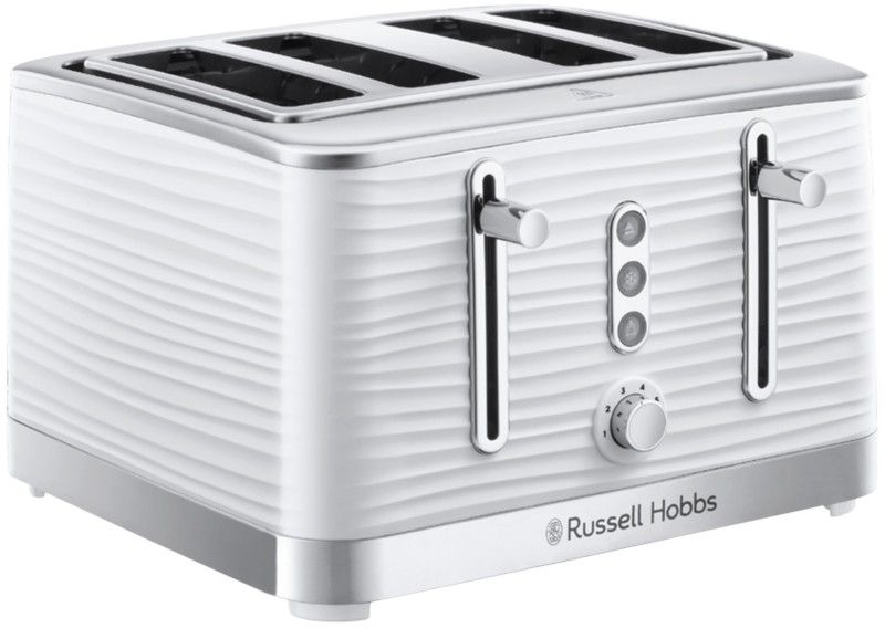 4 Slice Inspire Toaster White - White - Image 1