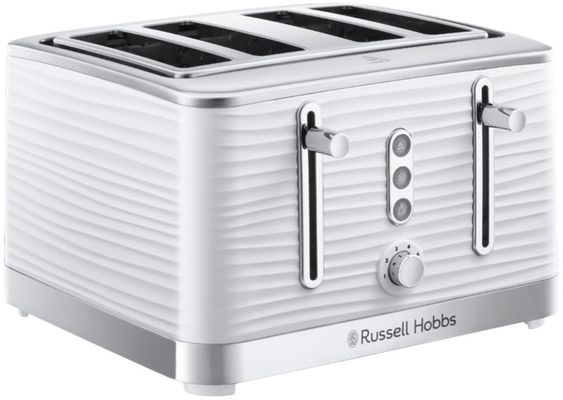 4 Slice Inspire Toaster White - White