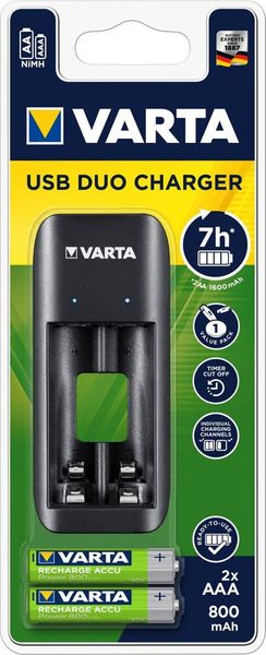 Varta VALUE USB DUO CHARGER battery charger - Thumbnail 2