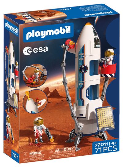 ESA: Mars Research Rocket - White