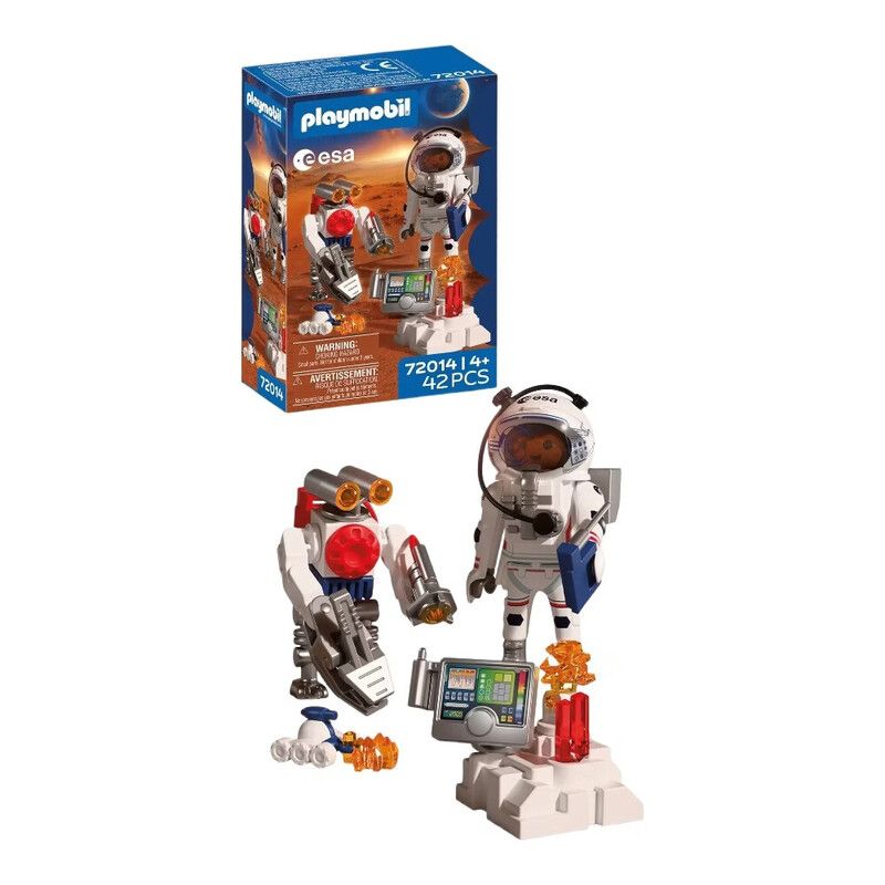 ESA: Astronaut with Robot - White - Image 1