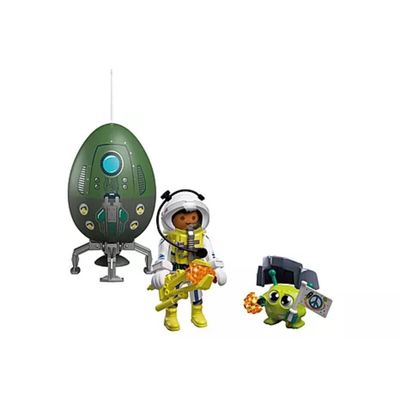 Space Mission Gift Egg - White