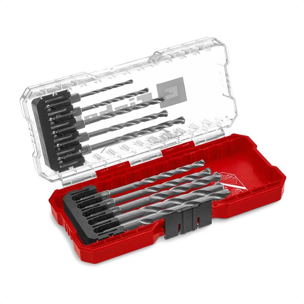 Einhell 10 Piece Hex Shank Masonry Drill Bit Set in S Case - Image 1