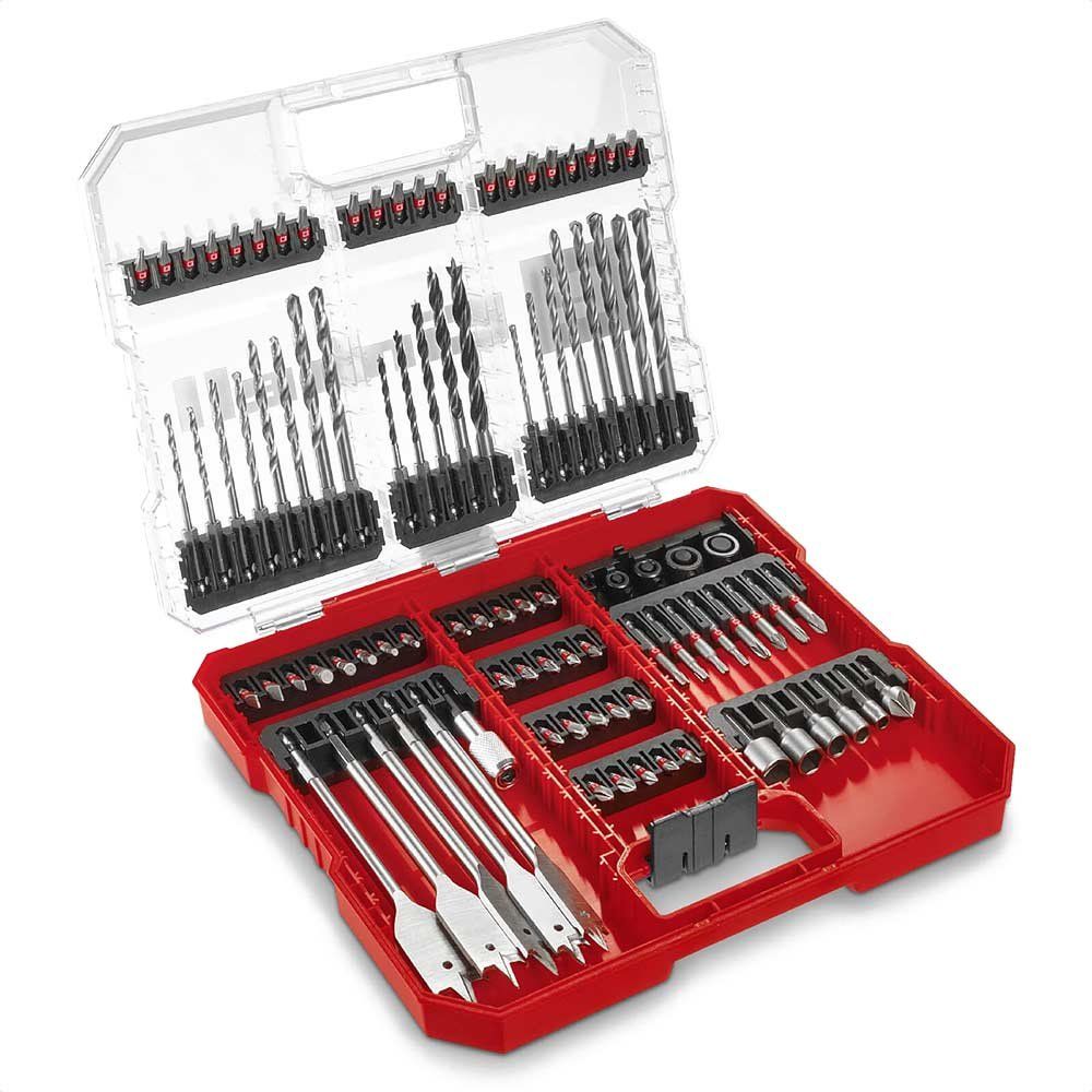 Einhell 95 Piece Drill and Screwdriver Bit Set in XL Case - Image 1