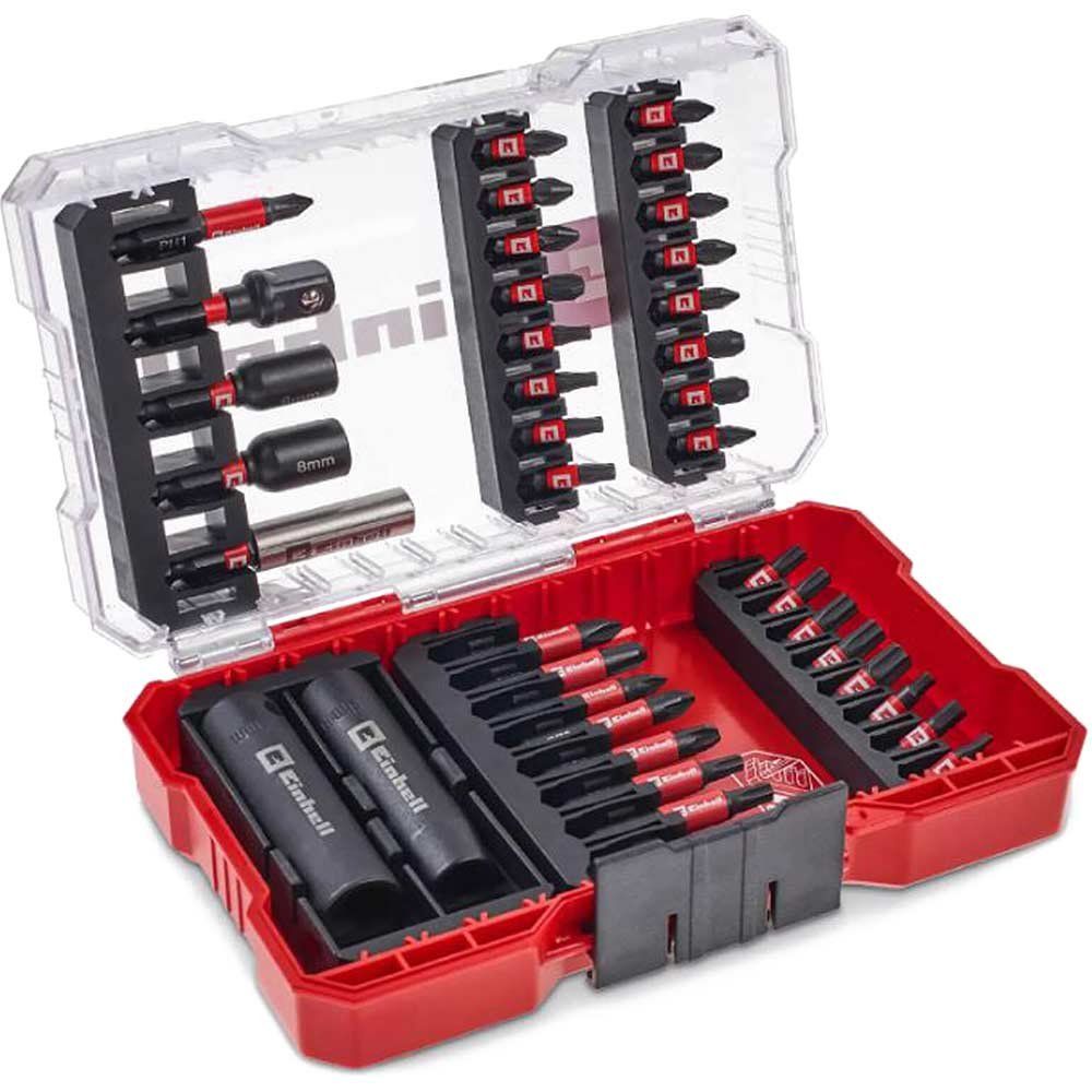 Einhell 39 Piece Impact Screwdriver Bit & Socket Set in M Case - Image 1
