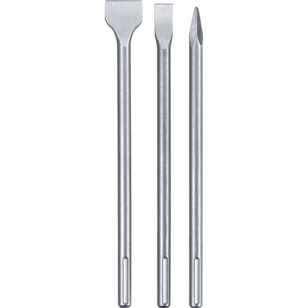 Einhell 3 Piece SDS Max Chisel Bit Set - Image 1