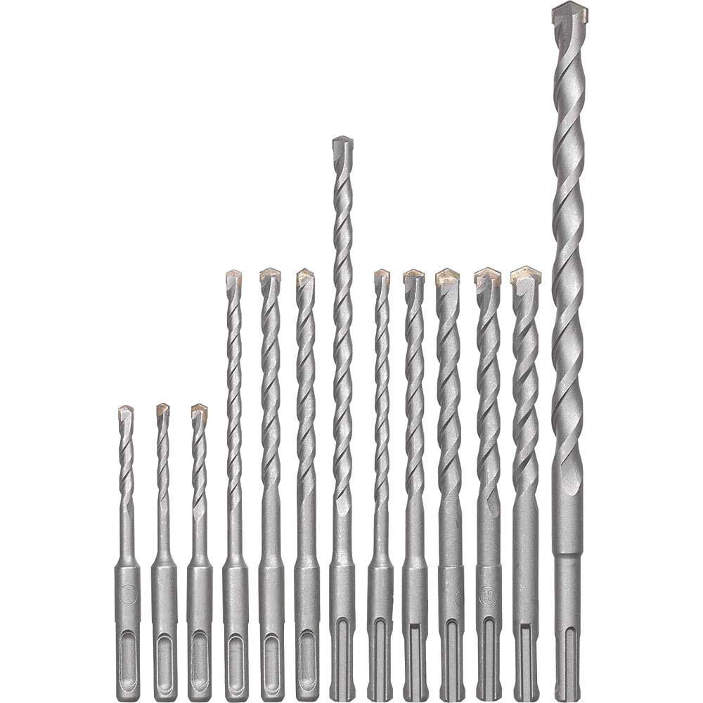 Einhell 12 Piece SDS Plus Drill Bit Set - Image 1