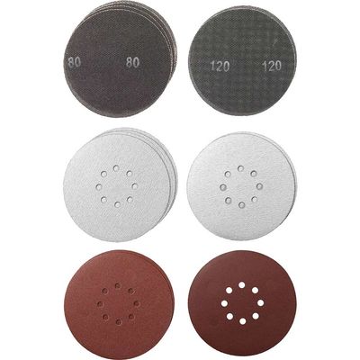 Einhell 15 Piece Drywall Sanding Disc Set 225mm 225mm Assorted Pack of 15