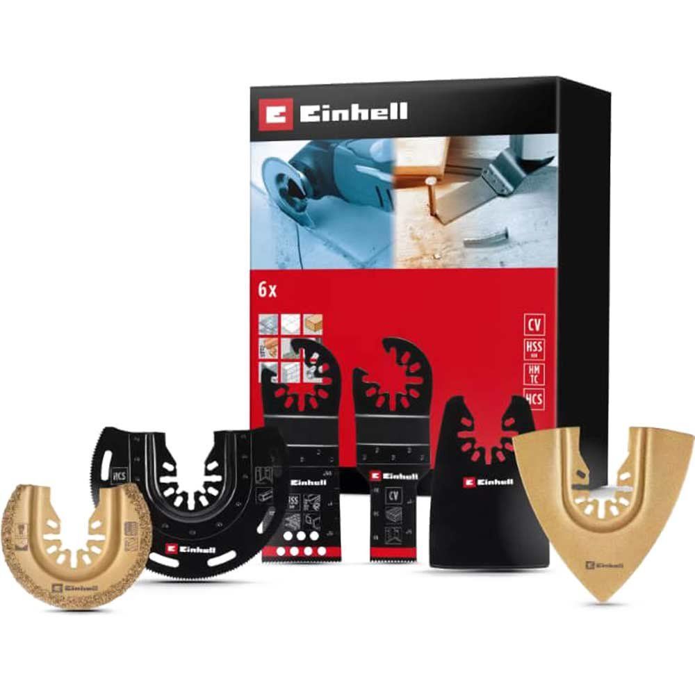 Einhell 6 Piece OIS Oscillating Multi Tool Accessory Set - Image 1