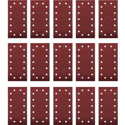 Einhell 15 Piece 1/2 Sanding Sheet Set 115mm x 230mm Assorted Pack of 15