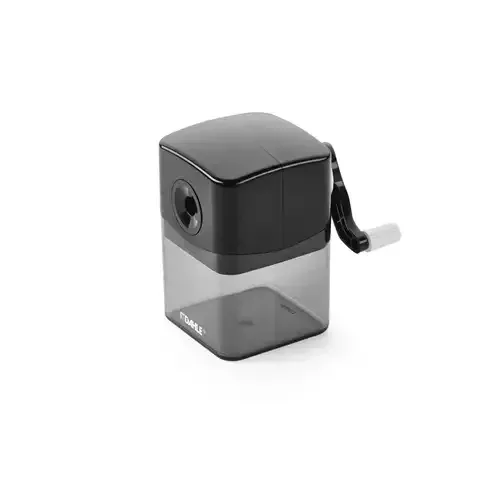 Dahle 144 Manual Desktop Pencil Sharpener 8mm Black / Clear - D14416862 - Image 1
