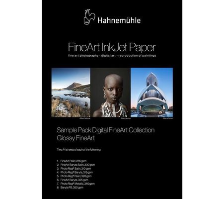 TRIAL PACK GLOSSY FINEART-A4 16S