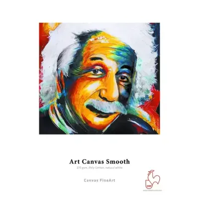 HAHNEMUEHLE ART CANVAS SMOOTH - 24IN 12M 370