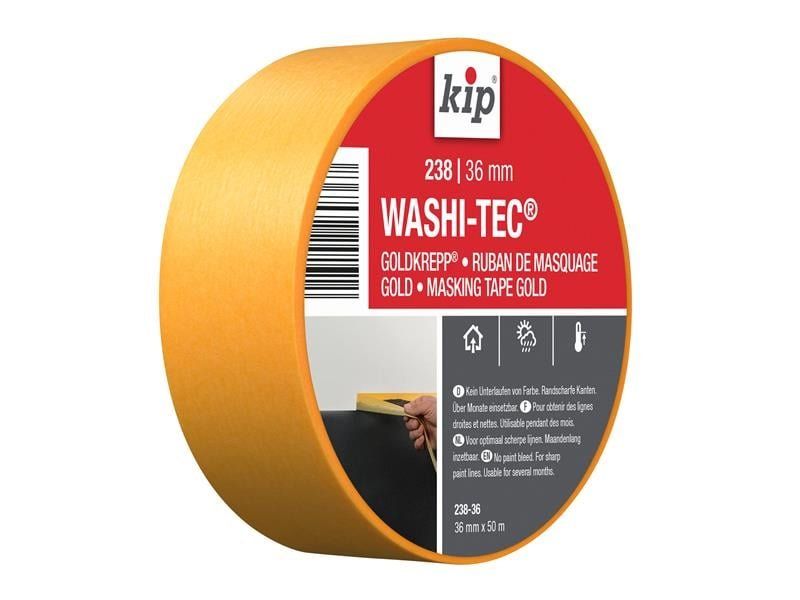 Kip® 222604 238 Premium Washi-Tec® Masking Tape 36Mm X 50M - Image 1