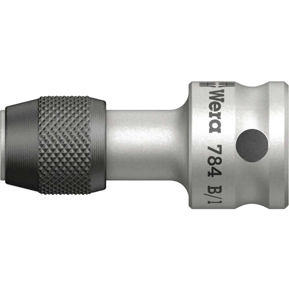 Wera 784B/2 3/8" Square Drive to 5/16" Hex Screwdriver Bit Holder - Image 1