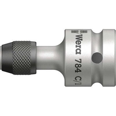 Wera 784C/1 1/2" Square Drive to 1/4" Hex Screwdriver Bit Holder 1/2"