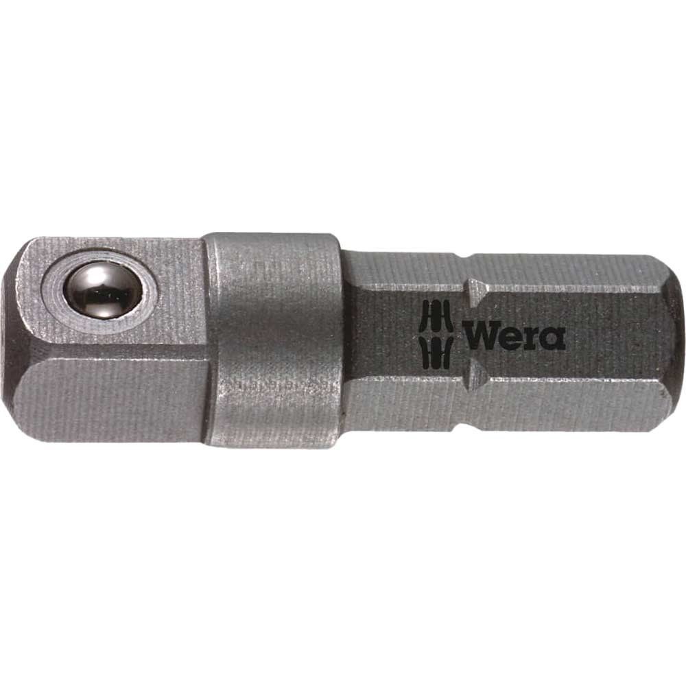 Wera 1/4" Hex Shank Socket Adaptor 25mm 1/4" - Image 1