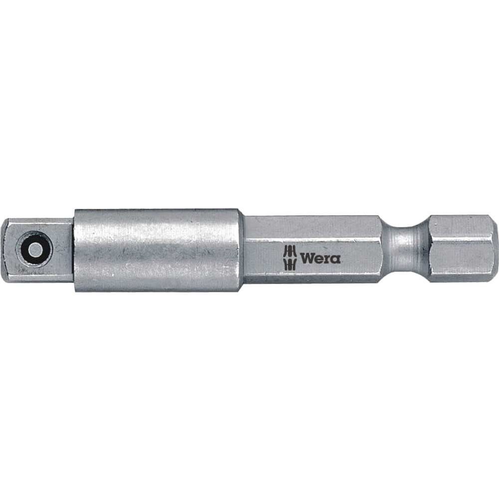 Wera 1/4" Hex Shank Socket Adaptor 50mm 1/4" - Image 1