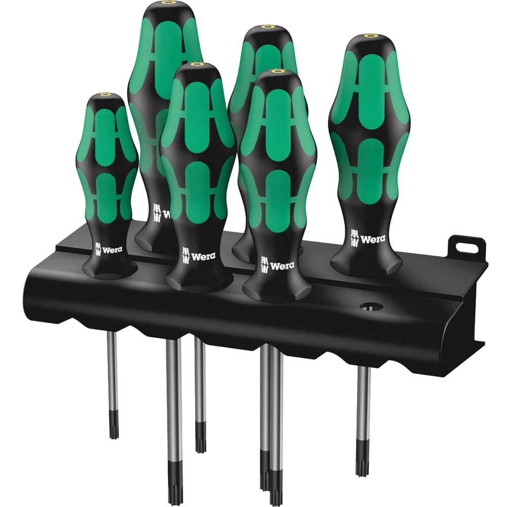 Wera 6 Piece Kraftform Plus 367/6 BO Torx Screwdriver Set - Image 1