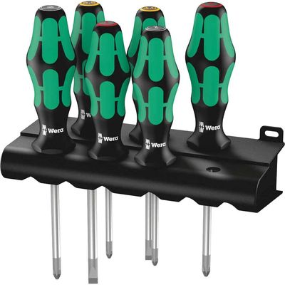 Wera 6 Piece Lasertip Screwdriver Set