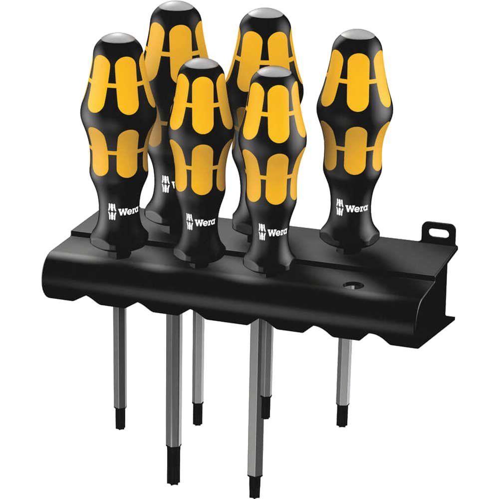 Wera 6 Piece Kraftform Hammer Through Torx Screwdriver Set - Image 1