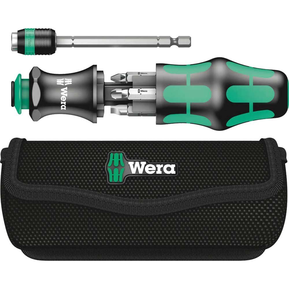 Wera 8 Piece Kraftform Kompakt 25 Screwdriver Bit Set - Image 1