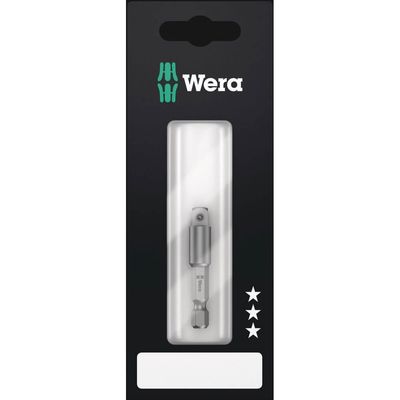 Wera 870/4 SB Hex Shank Square Drive Socket Adaptor 1/4"