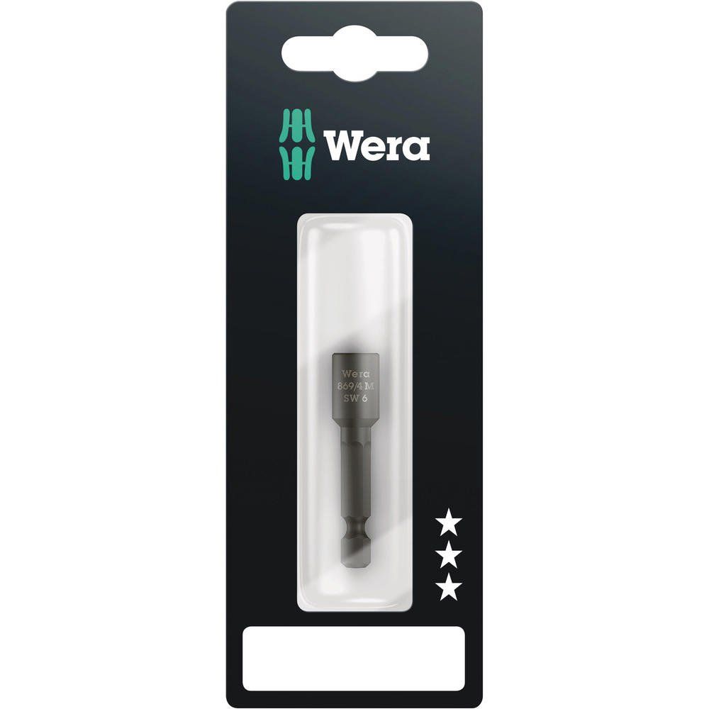 Wera 869/4M SB Magnetic Impact Nutsetter - Image 1