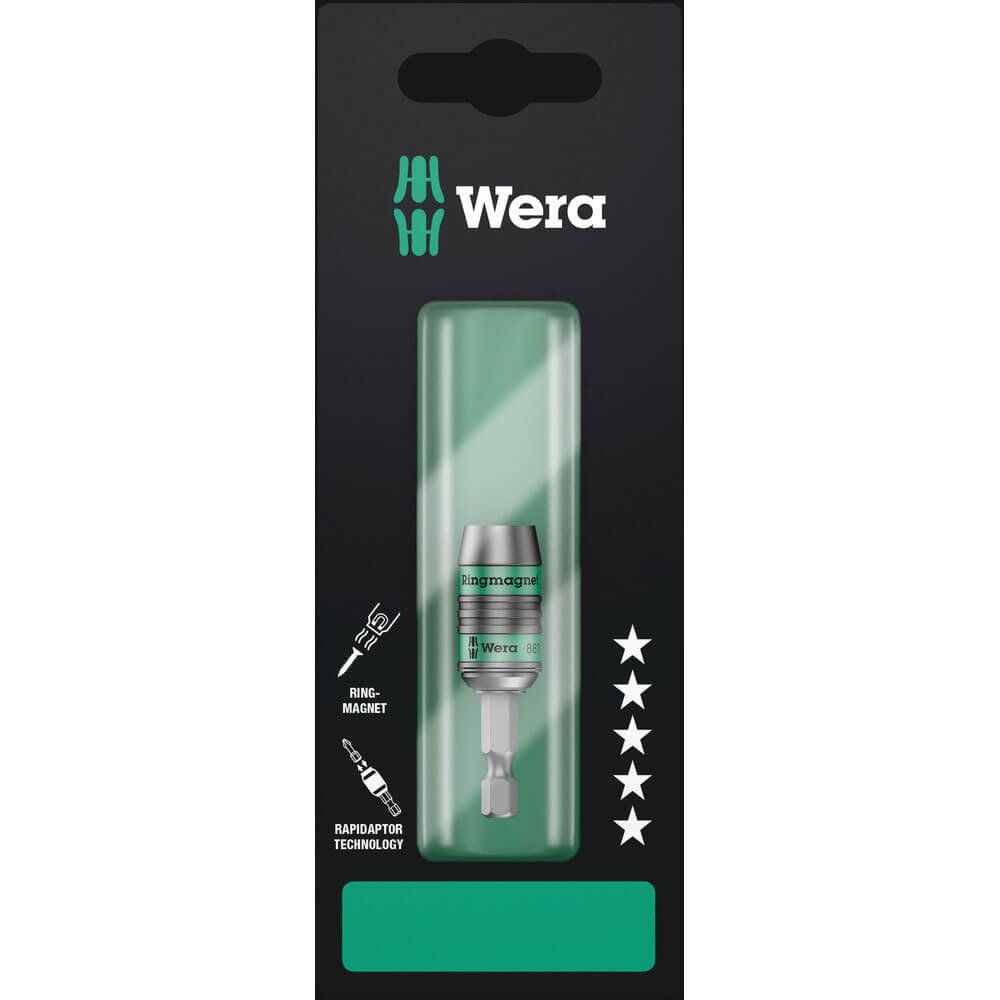 Wera 887/4 RR Rapidaptor Magnetic Quick Release Bit Holder 75mm - Image 1