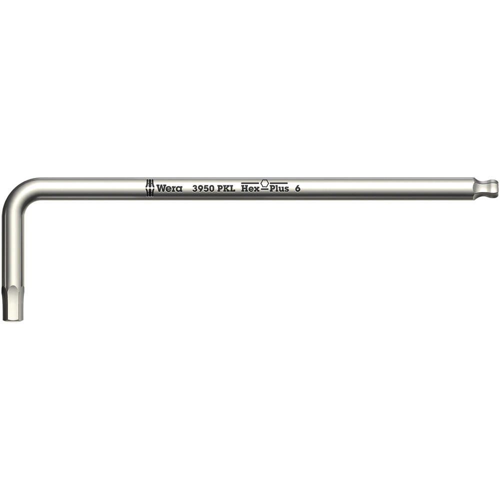Wera 3950 Stainless Steel Ball End Hexagon Allen Key Metric - Image 1