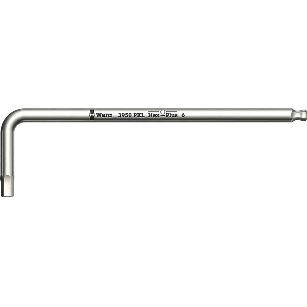 Wera 3950 Stainless Steel Ball End Hexagon Allen Key Metric - Image 1