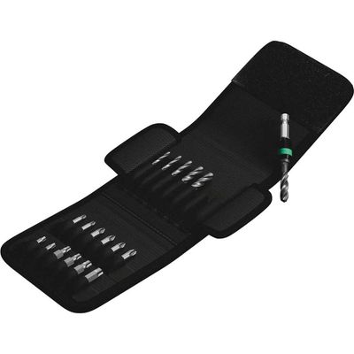 Wera 19 Piece 1/4" Hex Shank HSS Drill and Screwdriver Bit Set