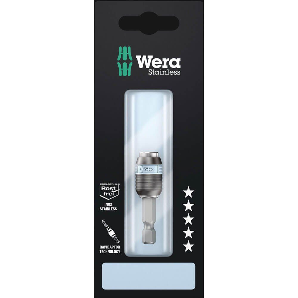 Wera 3888/4/1 KSB Rapidaptor Stainless Bit Holder 50mm - Image 1