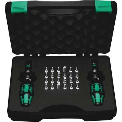 Wera 7440/41 Adjustable Torque Screwdriver Set 26 Pieces