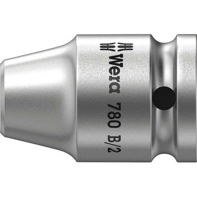 Wera 780B/1S Extra Strong 3/8" Square Drive to 1/4" Hex Screwdriver Bit Holder