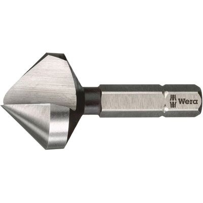 Wera 845 Hex Shank Single Flute Countersink