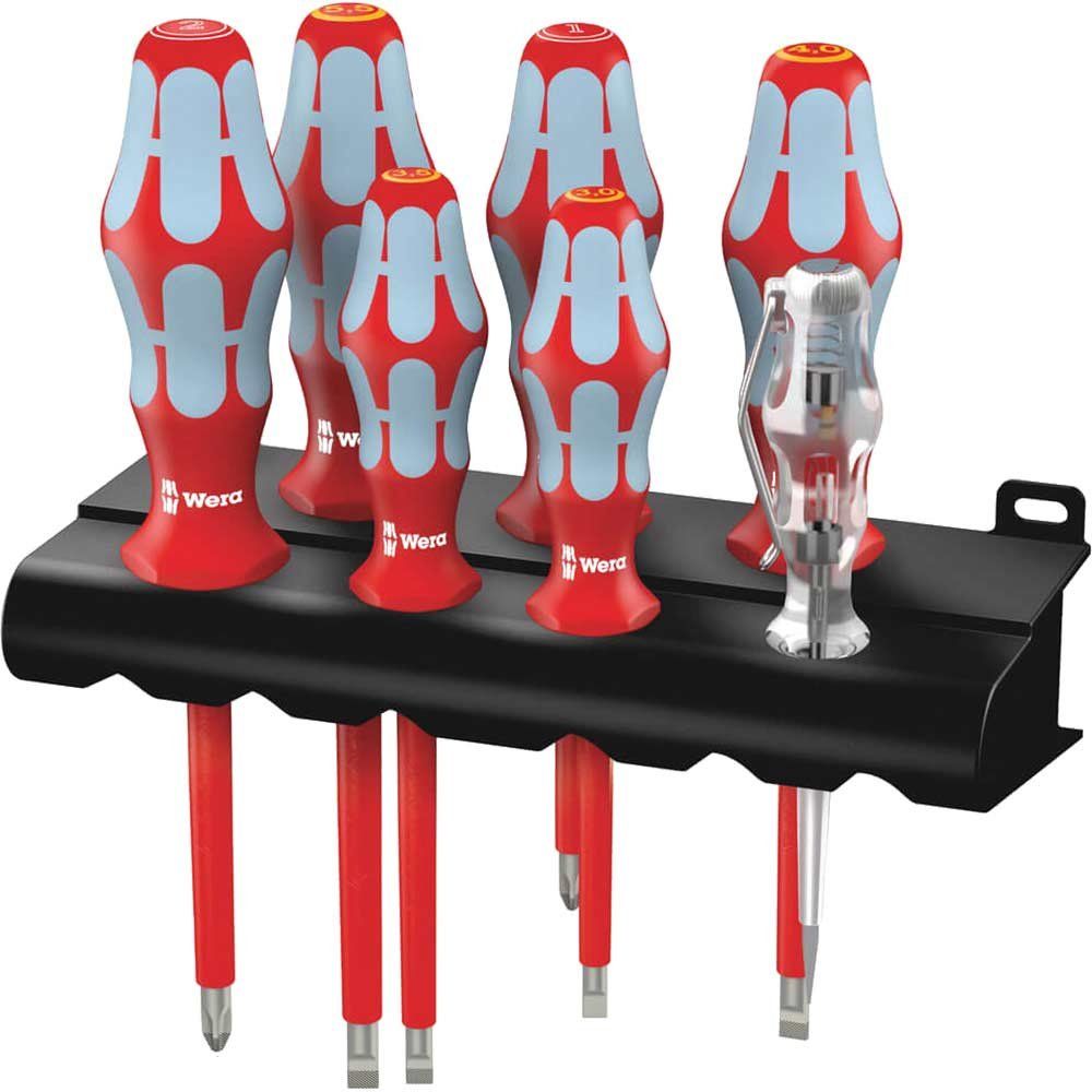 Wera 3160I/7 Screwdriver Set Kraftform VDE Stainless 6 Pieces - Image 1